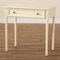 Baxton Studio Mahler Traditional White Finished Wood 1-Drawer Console Table 199-12258-ZORO - alternate 8